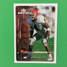 Champ Bailey 1999 Upper Deck MVP Rookie Card #210 NFL HOF Washington. rookie card picture
