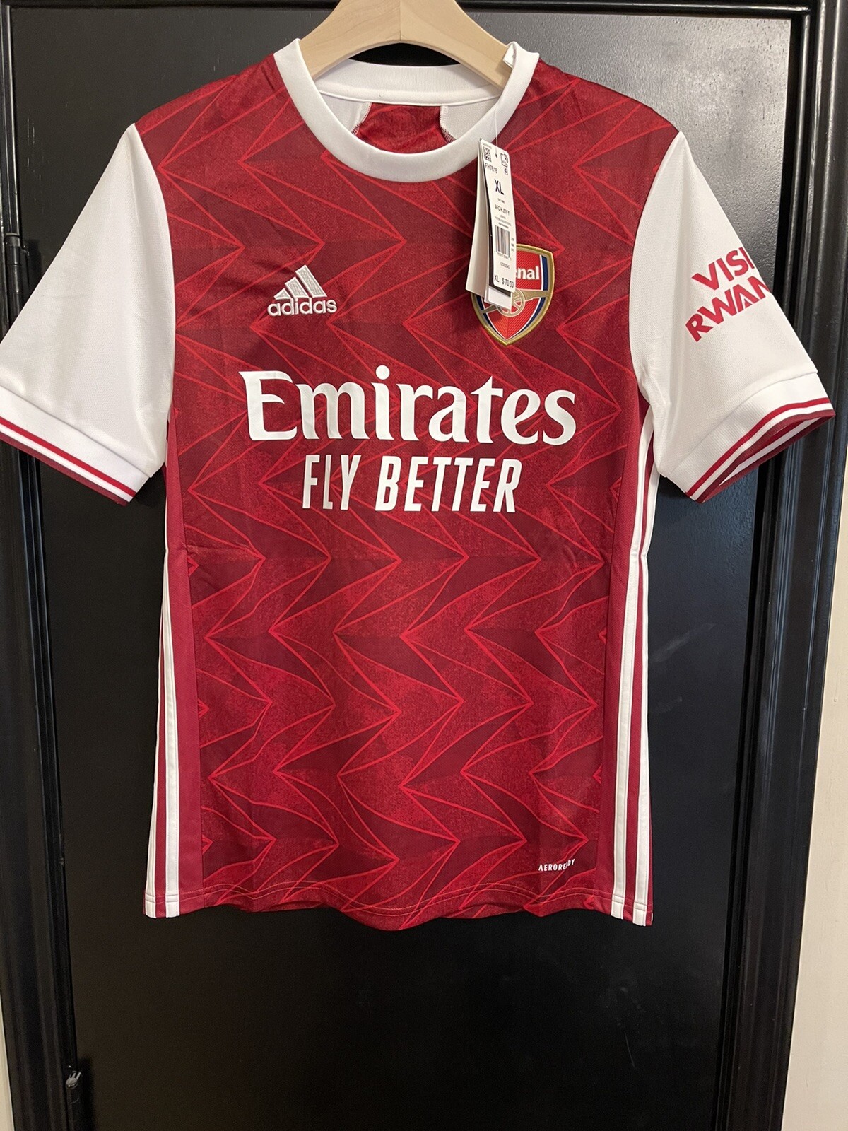 adidas Arsenal Youth Home Soccer Jersey Fh7816 Red/white Size XL ... adidas Arsenal Youth Home Soccer Jersey Fh7816 Red/white Size XL ...