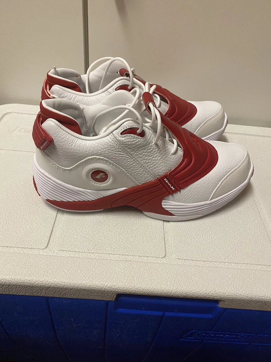 neem medicijnen Goed plotseling Reebok Answer V 5 Allen Iverson DMX DV6961 White/Red Size 7.5 | eBay