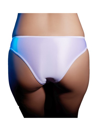 Men's Oil Glossy Elephant Trunk Thong Long Bulge Pouch Underpants Sexy Sleepwear - Picture 22 of 51