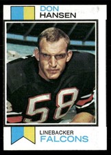 1973 Topps #173 Don Hansen - EXMT