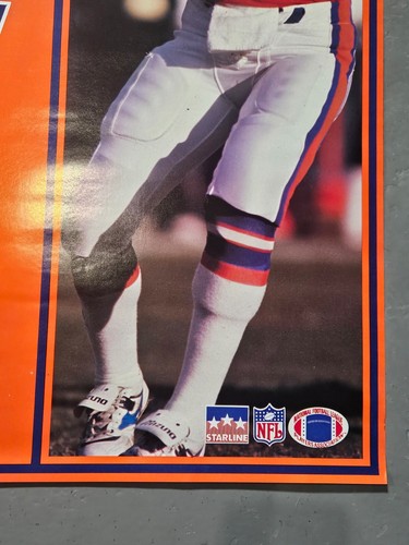 John Elway 1990 NOS SEALED VINTAGE Denver Broncos Starline 42x58" MONSTER Poster - Picture 14 of 24
