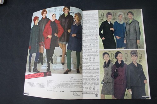 alter Druck Reklame Katalog Versandhaus Leipzig Kleidung Herbst Winter 1967 1968 - Picture 4 of 12