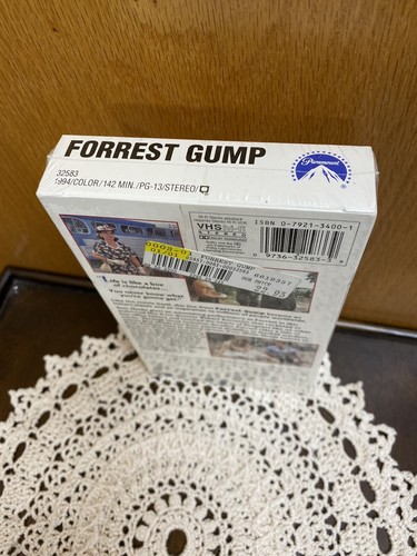 Vintage 1995 VHS Forrest Gump ~ New Factory Sealed ~ Tom Hanks - Picture 3 of 8