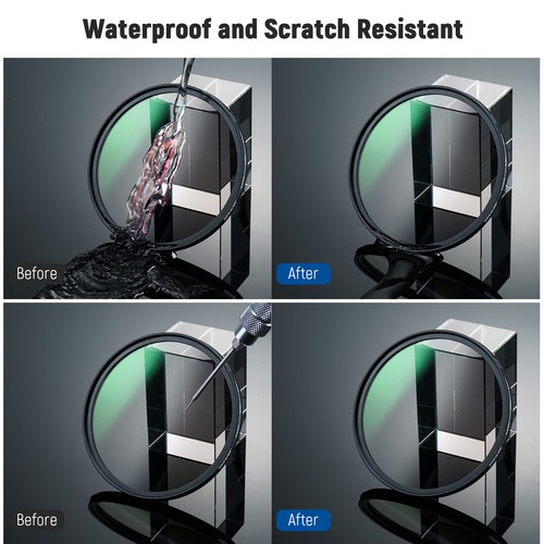 NEEWER 67mm HD 3 Stop (0.9) Soft GND8 Lens Filter with 30 Layer Nano Coated - Picture 7 of 8