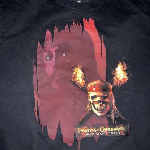 Vintage NOS Pirates of the Caribbean Dead Man's Brust XL Film Promo Disney - Bild 3 von 6