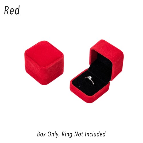 10X Flannel Ring Jewelry Box Earring Ring Jewelry Boxes Exquisite Gift Organizer - Picture 20 of 35
