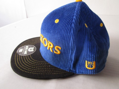 Golden State Warriors Hat/ Cap Snap Back Royal Blue Corduroy Ultra Game NBA New. - Picture 5 of 8