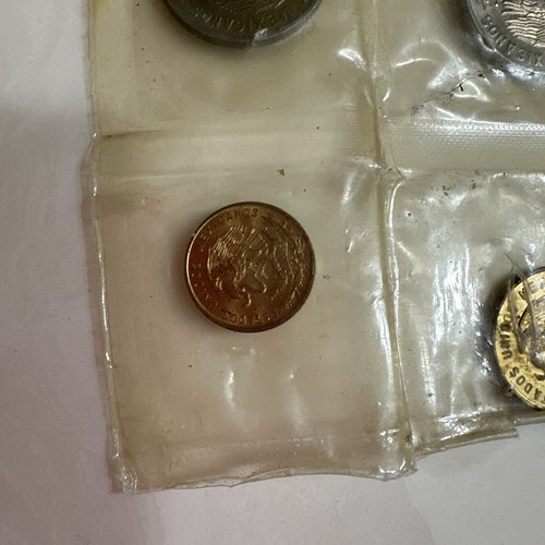 LOTE DE MONEDAS MEXICANAS ANTIGUAS - 5 MONEDAS VINTAGE - Imagen 5 de 8