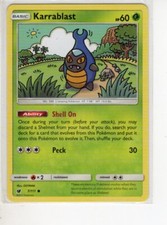 KARRABLAST CRIMSON INVASION SET POKEMON CARD 7/111 EX/NM
