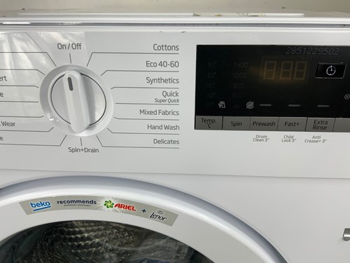 New Graded Beko WTIK74151F 7kg 1400 Washing Machine RRP £429-Y36 - Picture 11 of 13