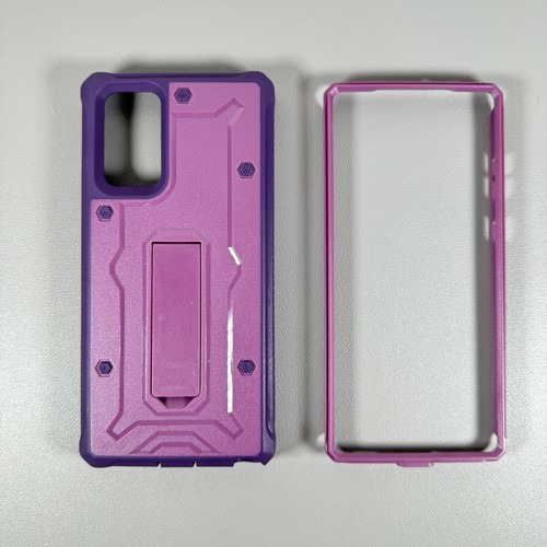 ARMADILLOTEK Vanguard Case for GALAXY NOTE 20: Purple | Dual Layer | Kickstand - Picture 11 of 14