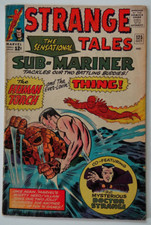 Comic Book- Strange Tales #125 Human Torch/Dr. Strange 1964