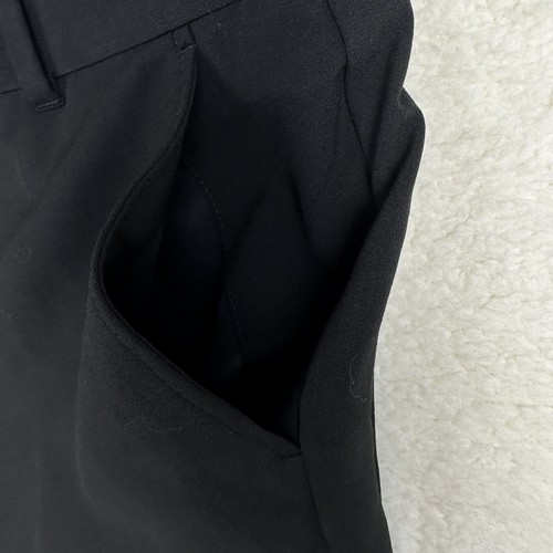 Van Heusen Boys Flex Stretch Flat Front Dress Pants Black Size 16 Husky - Picture 5 of 10