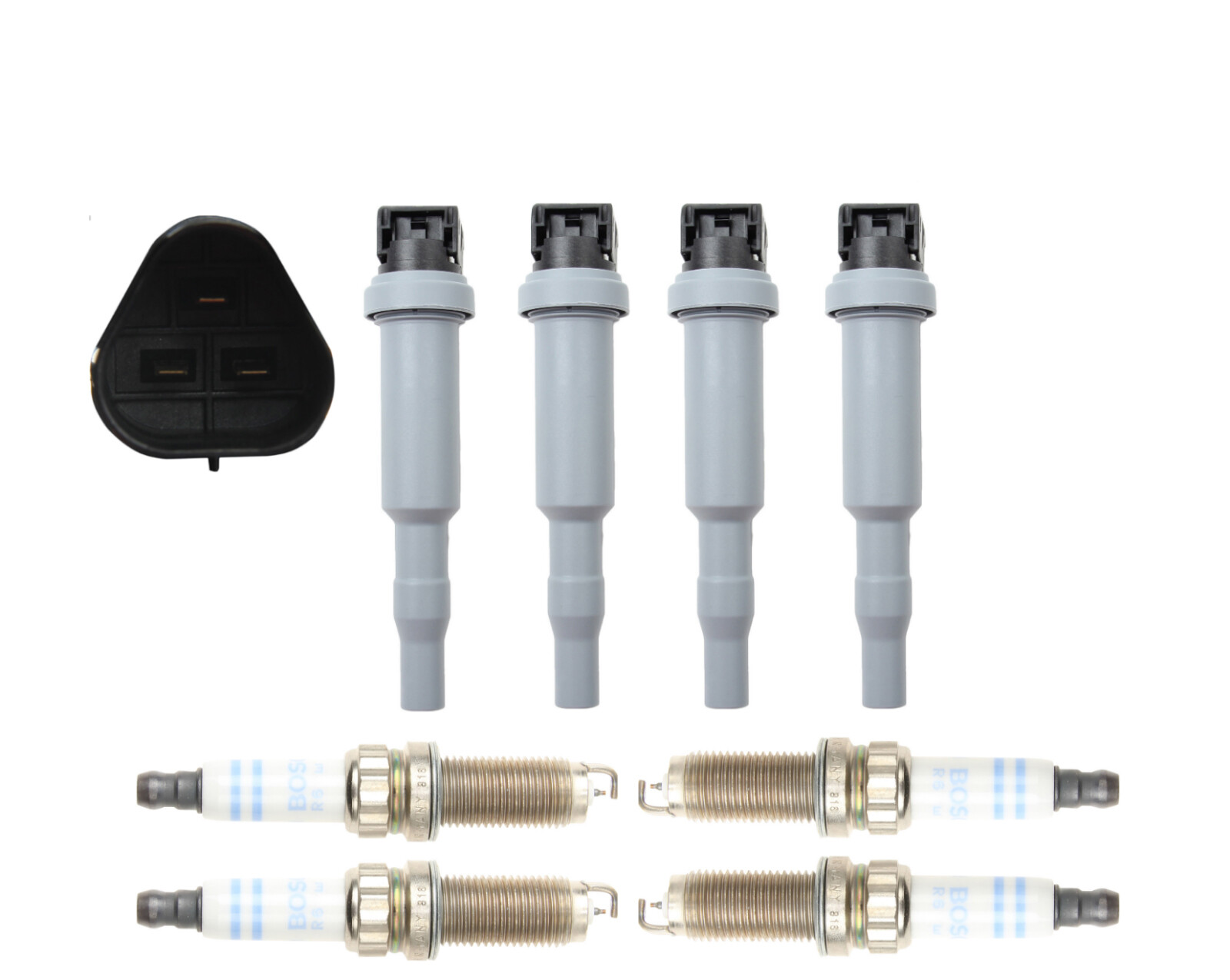 Bosch Iridium Ignition Coil  Spark Plugs Set Of 4 Mini Cooper Cooper Countryman