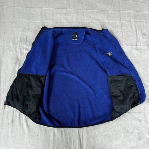 Vintage THE NORTH FACE Fleece Weste XL Blau Denali MADE IN USA 80er/90er RAR - Bild 18 von 18