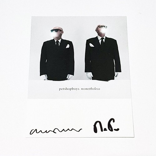 PET SHOP BOYS - Nonetheless Signed Art Card (not CD or vinyl record) RSD 2024 - Picture 1 of 2