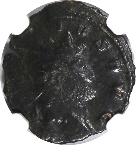 ROMANO.Gallienus AD 253-268 BI Doble Denario / Rev: SOL SUN NGC (077) - Imagen 5 de 5
