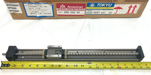 NOS NSK Monocarrier MCM0503H10K-301A Linear Ball Screw Actuator Positioner - Picture 3 of 5