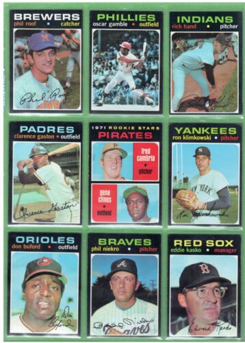 1971 Topps Baseball Series 1 complete your set - Picture 4 of 228