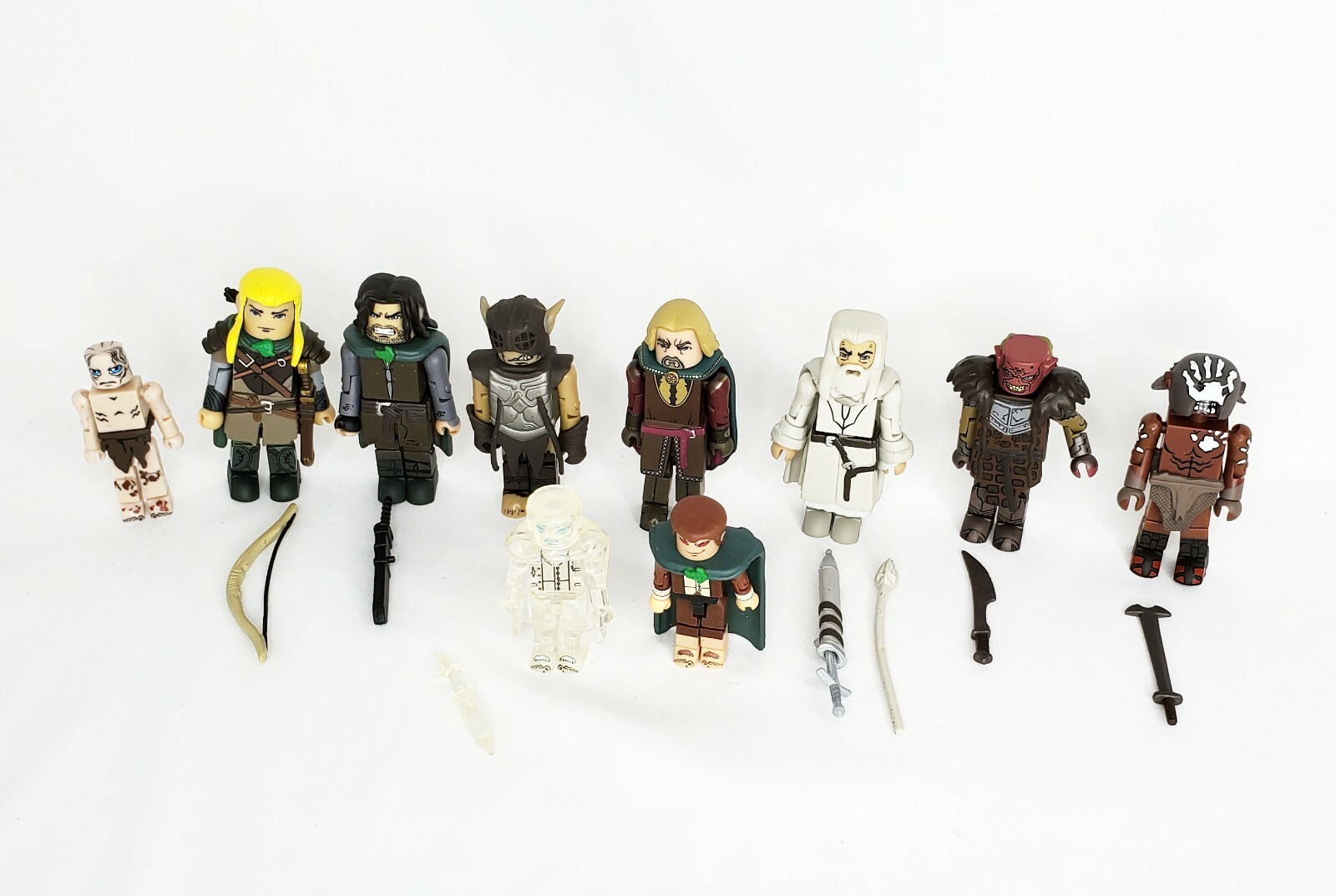 Lord of the Rings Mini Mates ART ASYLUM figures Set 10