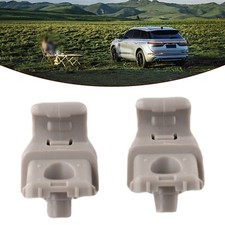 Replacement Sun Visor Clips for Tesla Model 3 2017 2020 Grey ABS Plastic