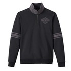 Long Sleeve Regular Size Hoodies & Sweatshirts for Men 1/4 Zip Features