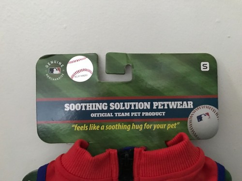 Pets First Philadelphia Phillies Soluzione Lenitiva Gilet Camicia Ansia Cane Piccolo - Foto 3 di 8