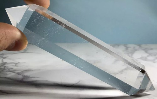 EXTRA GROSSER VOGEL STIL GLAS QUARZ KRISTALL SPITZE NATÜRLICHER EDELSTEIN !!! - Bild 14 von 18