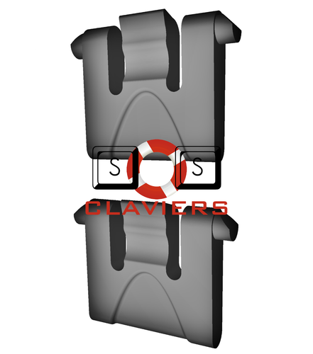 Rosewill RK-9000 RE Tastatur Ersatz Ersatz Neig Bein Ständer Fuß Füße Set - Bild 1 von 3