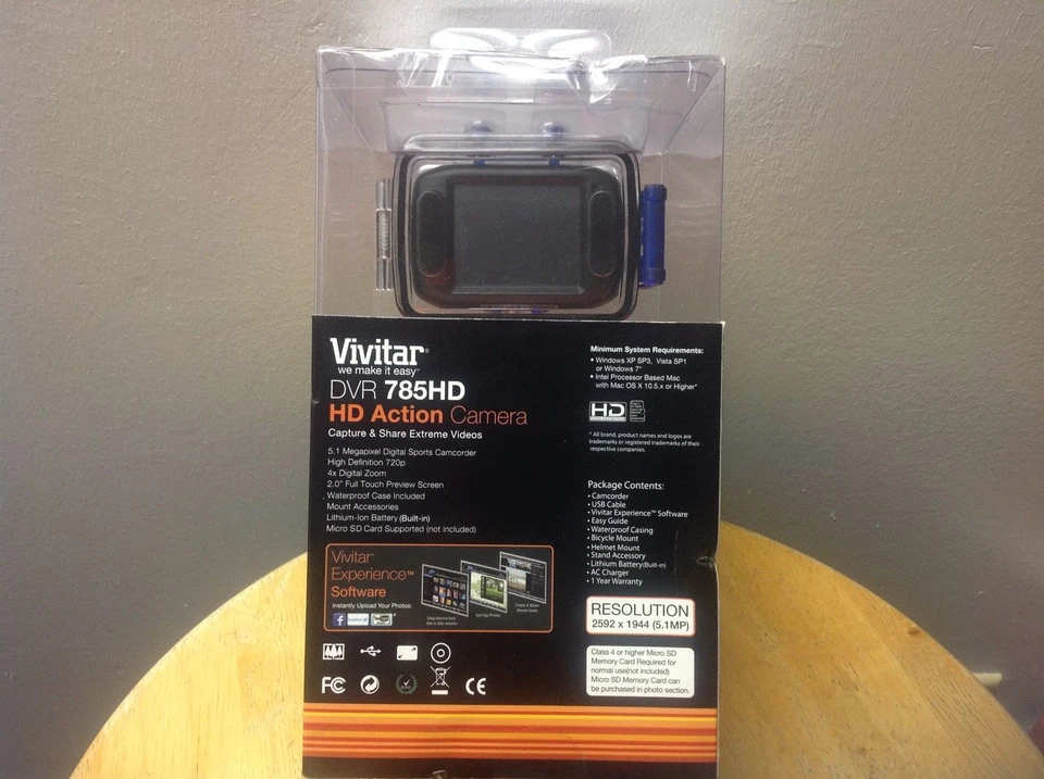 HD touch screen Floating Action Camera & accessories Waterproof Auto DashCam - Image 4 of 4