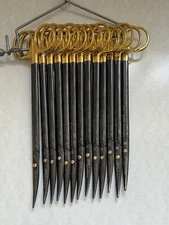 AESCULAP  BC271B METZENBAUM NOIR DUROTIP CURVED 180mm 7” SCISSORS SET OF 13 PCS