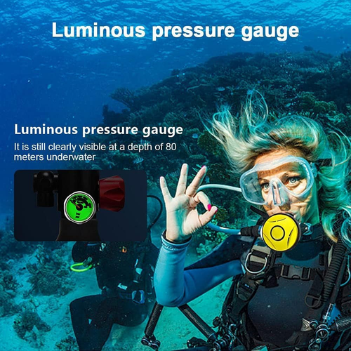 Bombole Da Immersione Mini Bombola Da Sub, Bombola Da Ossigeno Portatile Da 1 Li - Foto 6 di 12