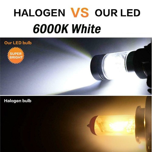 2 COB 5202 LED Foglight Kit COB Light Bulbs Fog Light 6000K White Replace Xenon - Picture 6 of 12