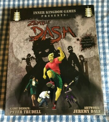1INNER KINGDOM GAMES PRESENTS:  ''ZOMBIE DASH'' ~ SURVIVAL GAME FOR 3 TO 6 ~ 8+