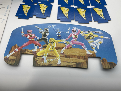 Mighty Morphin Power Rangers Battling Dice Game Milton Bradley Complete 1994 - Picture 20 of 20