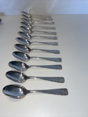 Service 38 Teile aus versilbertem Metall Silber - Bild 12 von 24
