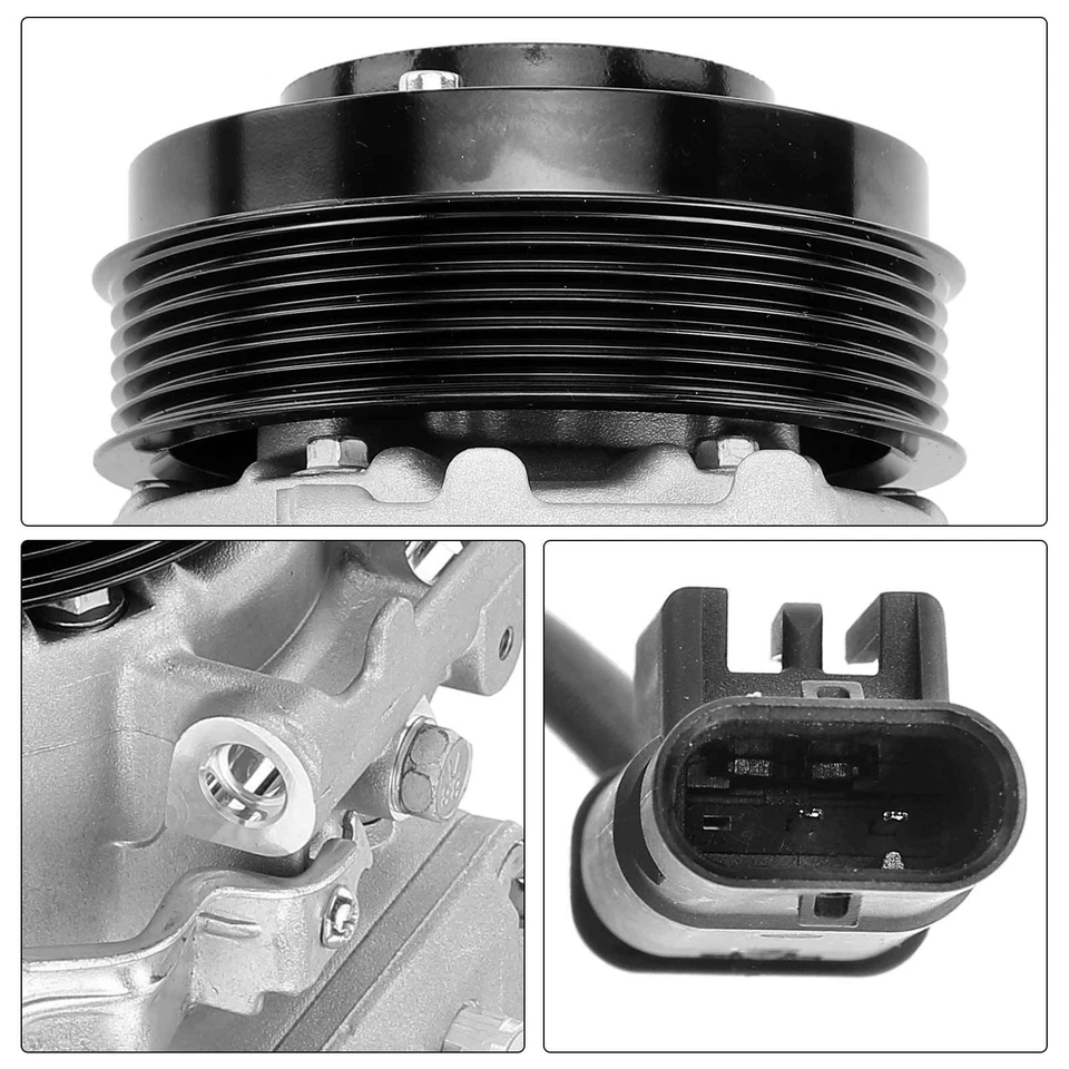 Compressore Aria Condizionata per Mercedes-Benz Classe Gl X166 Classe M W166 - Immagine 3 di 3