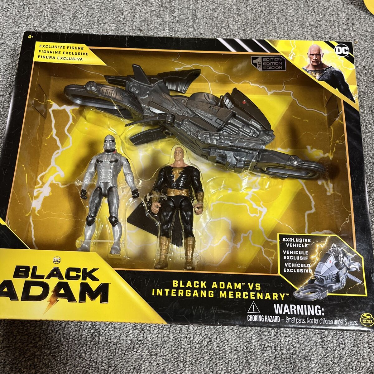 DC Comics, Black Adam Vs Intergang Mercenary Playset (Walmart