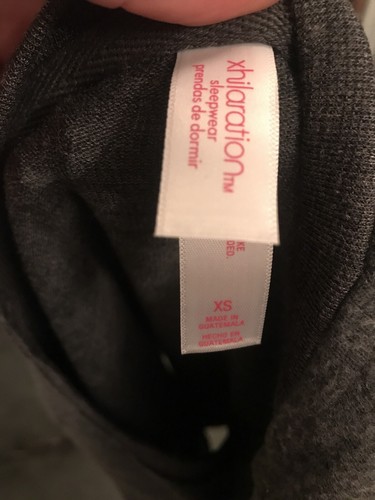 Xhilaration Target Sleepwear Soft Sweater Sz.XS Gray”GIRL SQUAD” NWT (0357) - Picture 4 of 6