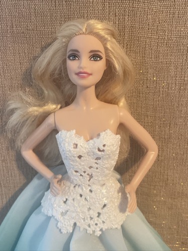 Mattel Barbie 2016 Holiday Fashion Doll - Aqua Gown - Bild 4 von 8