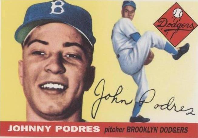 1995 Topps Archives Brooklyn Dodgers - Johnny Podres #93 - 1 of 1