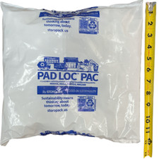 Pad Loc Pac 20 12" X12" X 2" Cushioning Pads (Conforms to Shape of Your Product)