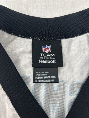 Steve Smith #89 Reebok NFL Carolina Panthers Jersey White YOUTH XL 18-20 - Picture 3 of 5