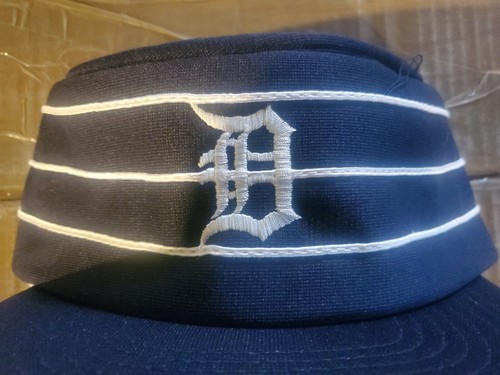 DETROIT TIGERS SNAP BACK 3 Streifen Baseballmütze Vintage neu aus altem Lagerbestand - Bild 2 von 7