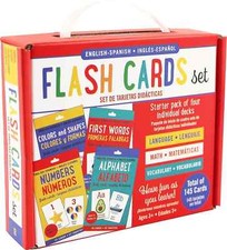 Bilingual Flash Cards Value Pack - Spanish and English Includes Alphabet,...