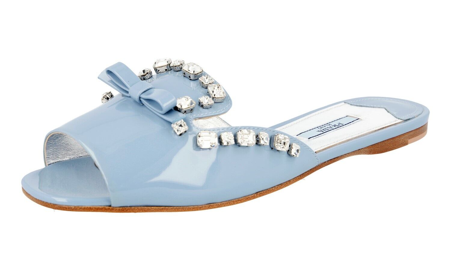 AUTH AUTH AUTH LUXURY PRADA SANDALS SHOES 1XX182 LIGHT blueE NEW 39,5 40 UK 6.5 0e906e AUTH AUTH AUTH LUXURY PRADA SANDALS SHOES 1XX182 LIGHT blueE NEW 39,5 40 UK 6.5 0e906e