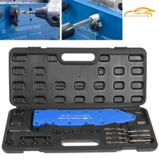 Manifold Drill Template Kit 72610 Blue fit for FORD 3.5L Ecoboost Motors, Steel