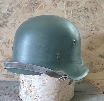 WW2 M42 Elmetto tedesco seconda guerra mondiale M 42. combattimento casco.  Taglia 64 | eBay