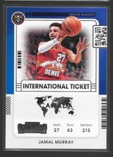 2021-22 Panini Contenders Basketball Jamal Murray International Ticket #15